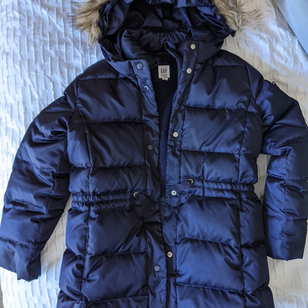Down-filled winter coat